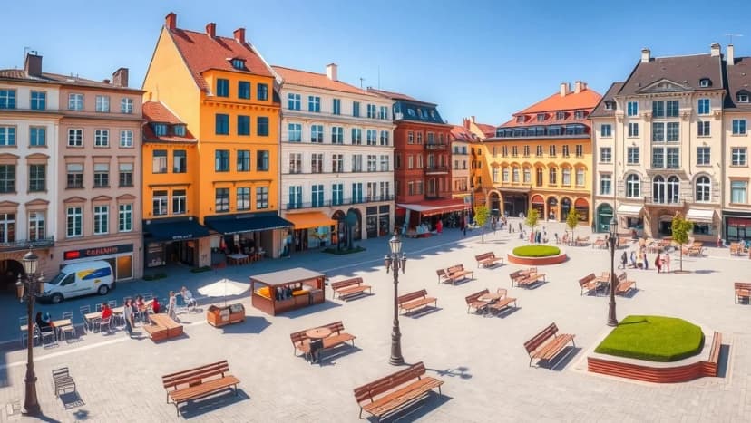 Vaksala torg i Uppsala värd att besöka